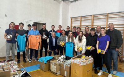 DONACIJA SPORTSKE OPREME ZA SREDNJU ŠKOLU OTOČAC
