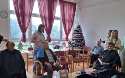 POSJET FRIZERKI DOMU ZA STARIJE I NEMOĆNE OSOBE U OTOČCU