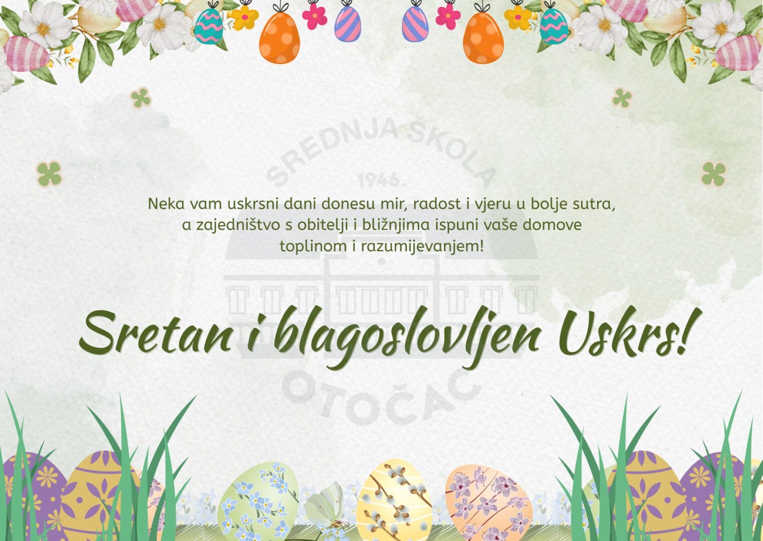 Minimalist And Elegant Happy Easter Greeting Card (3)