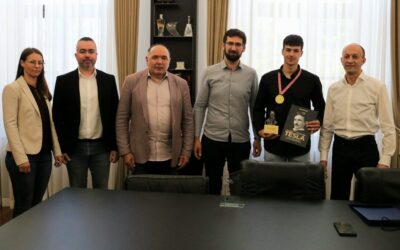 PRIJAM DRŽAVNOG PRVAKA U ŠUMARSTVU KOD ŽUPANA